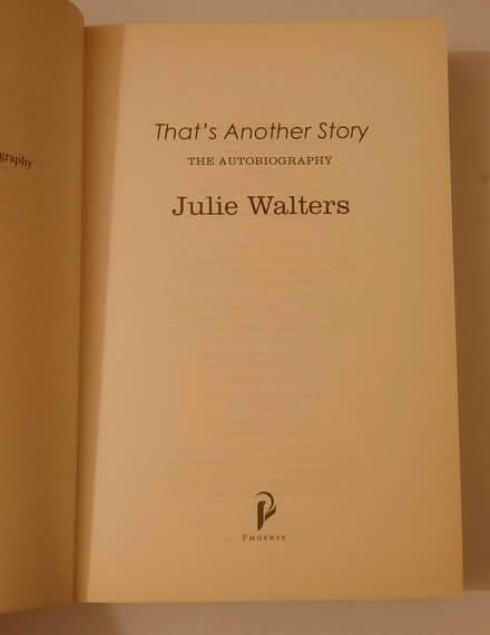 Photo of free Book Julie Walters (Boscombe, BH5) #2