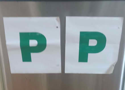 Photo of free Magnetic driving test P plates (Becketts Park LS6) #1