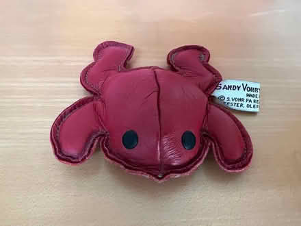 Photo of free Small bean bag leather frog (Walden - North Porter Square) #1