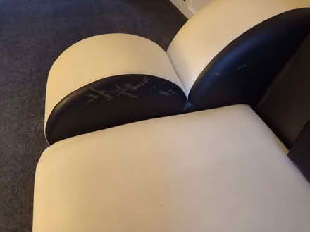 Photo of free L shape leather sofa (Knighton LD7) #4