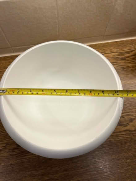 Photo of free White plastic bowl (Marston OX3) #2