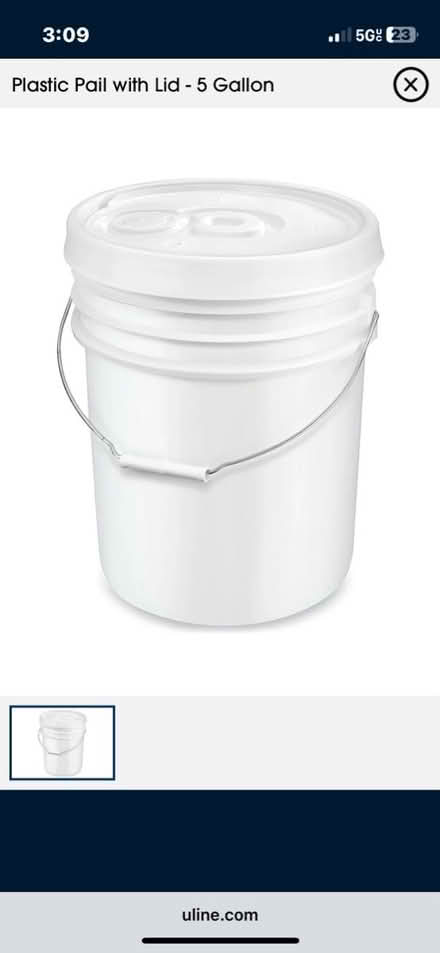Photo of 5 gallon empty buckets (West Berkeley) #1