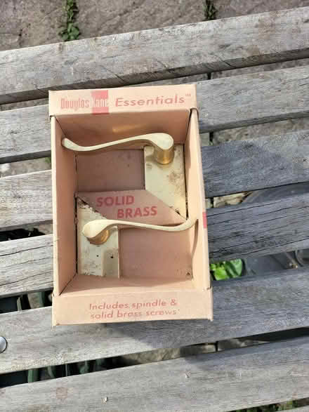 Photo of free brass door handles (Bridgwater TA6) #1