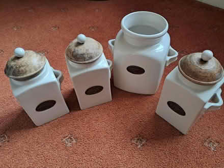Photo of free Ceramic storage jars (Belper DE56) #1