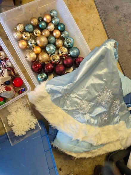 Photo of free Christmas tree ornaments (Clark and Elliott Rd) #4