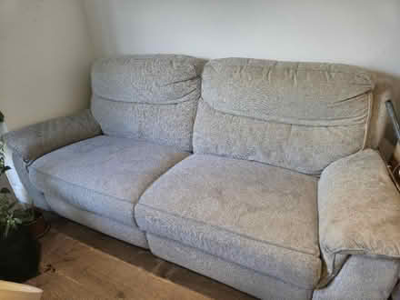 Photo of free 3 sofas - stained (Cheshunt EN8) #1