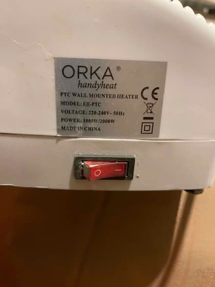 Photo of free Electric heater (S10 Broomhill) #2