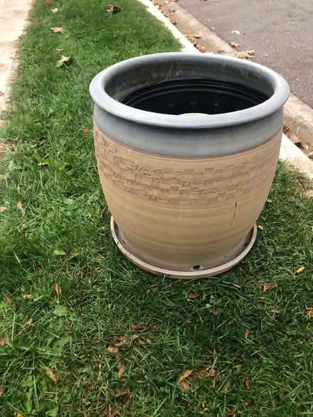 Photo of free Ceramic planter 15” (Browns Line/Lakeshore) #1