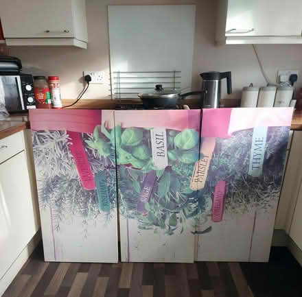 Photo of free 3 large canvases (Horton bank top BD7) #2