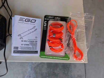 Photo of free EGO string trimmer and charger (Terra Vista Way and Pierce Ave) #2
