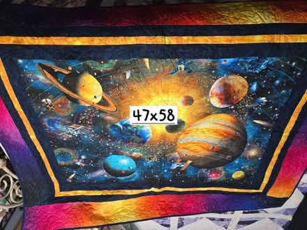 Photo of free space theme quilt (off Fisher Blvd) #1
