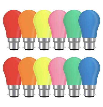 Photo of Coloured light bulb (N19 3XH) #1