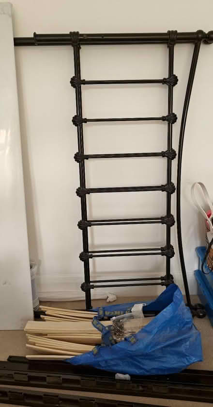 Photo of free Double bed frame (KT1 2JG) #1