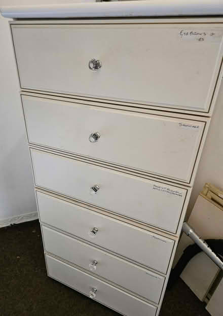 Photo of free Tall chest of draws (Willaston CH64) #1