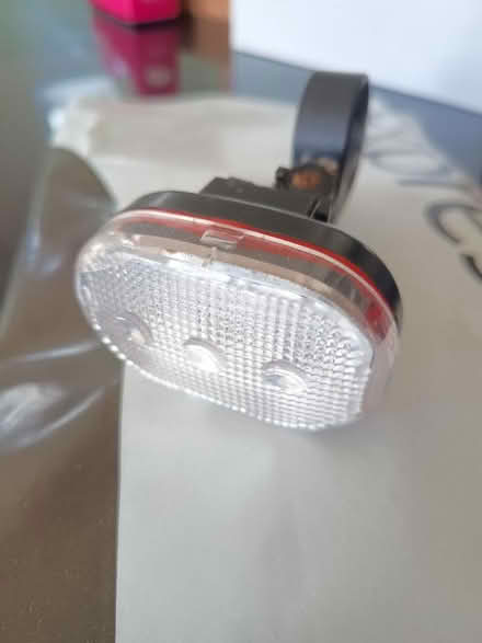 Photo of free Front bike light with bracket (Hayling Island PO11) #1