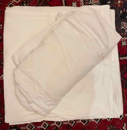 Photo of free Two super king size sheets (Esher, KT10) #1