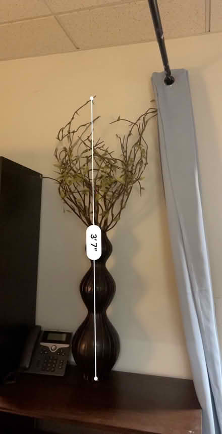 Photo of free Big fake plant & vase (North Hollywood) #1