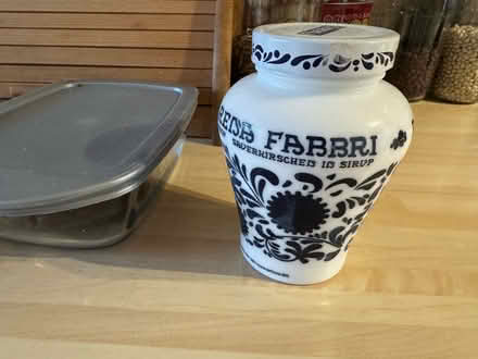 Photo of free Empty decorative jar with lid (Gleneagles area, Wboro NN8) #1