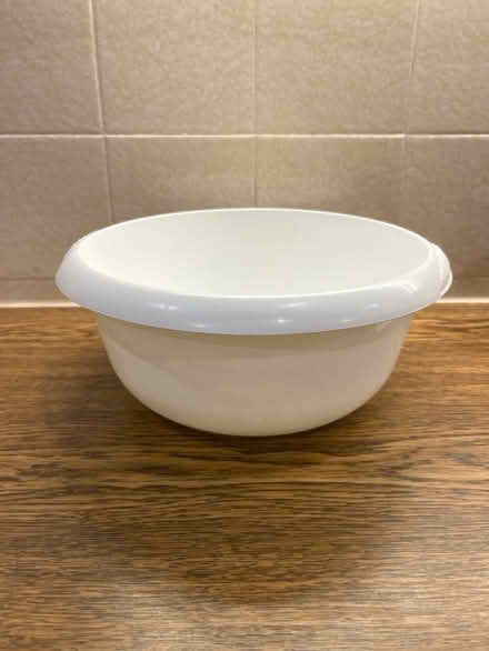 Photo of free White plastic bowl (Marston OX3) #1