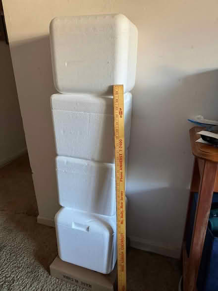 Photo of free 4 styrofoam shipping containers (West Bradford Twp) #1