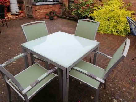 Photo of free Outdoor table and chair set (Allington NG32) #2