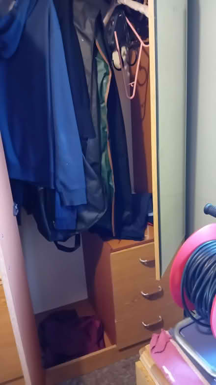 Photo of free Wardrobe/ 2 chest drawers (Homerton E9) #2