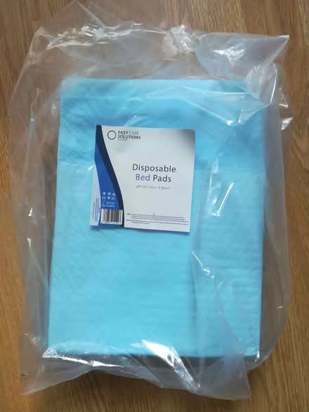 Photo of free disposable bed pad sheets (Springfield B13) #1