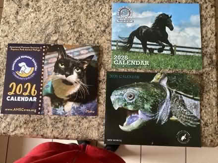Photo of free Three 2026 Wall Calendars (Laurel Avenue/Takolusa Dr.) #1