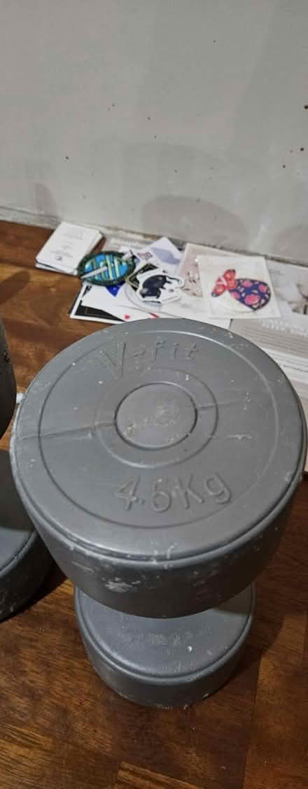 Photo of free Pair of dumb bells 4.5kg each (Wantage, OX12) #2