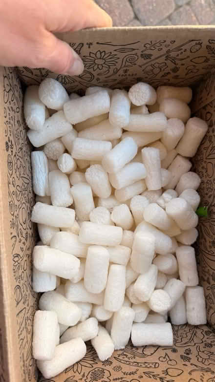 Photo of free Packing peanuts (Clarendon metro,Arlington, VA) #1