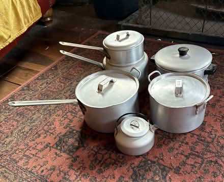 Photo of free Large saucepans suitable for camping etc (Pendeen TR20) #1