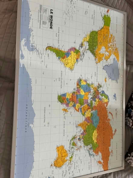Photo of free A1 world map in German (Southport PR8) #1