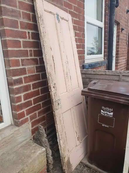 Photo of free Old solid wooden door (Woodseats S8) #1