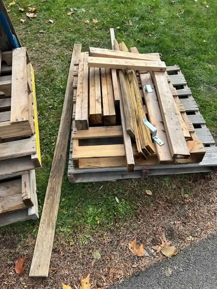 Photo of free Wood pallets, boards (Benny Lane off 96B) #2
