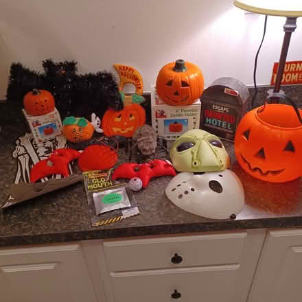 Photo of free Halloween decor, game, masks (Wellington, Oberlin) #1