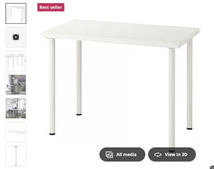 Photo of free Ikea White Wooden Table (Hackney Wick) #1