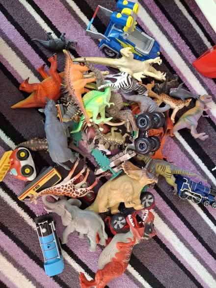 Photo of free Toys dinosaurs and vehicles (Essington WV11) #1