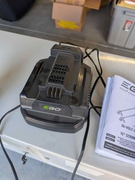 Photo of free EGO string trimmer and charger (Terra Vista Way and Pierce Ave) #3
