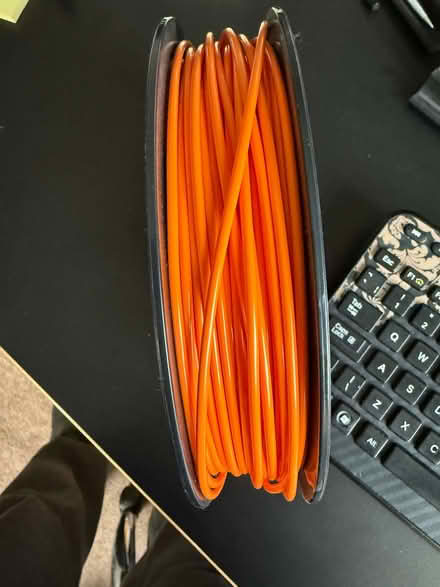 Photo of free Unused roll of 2.85mm Orange 3D printer Filament. 500gram (Buckhurst Hill IG9) #2