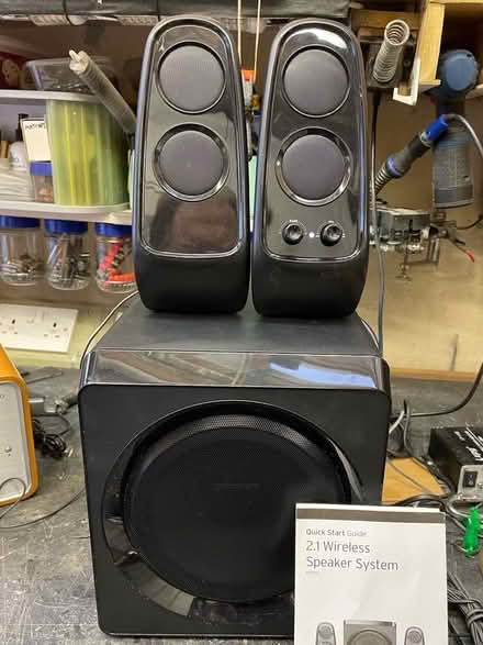 Photo of free Bluetooth speakers (Hinchley Wood KT10) #1