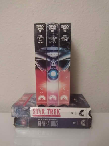 Photo of free Star Trek VHS films (5) (Ballard loyal heights) #1