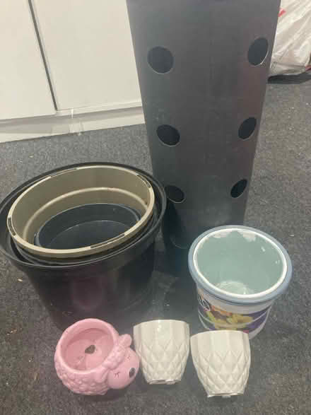 Photo of free 12 plant pots (Edgware) #1