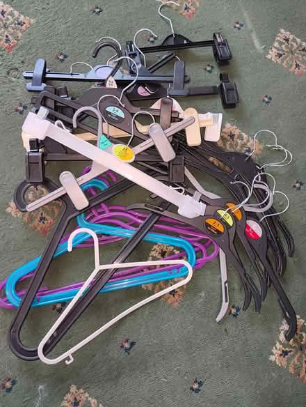 Photo of free Clothes hangers (Middlewich CW10) #1