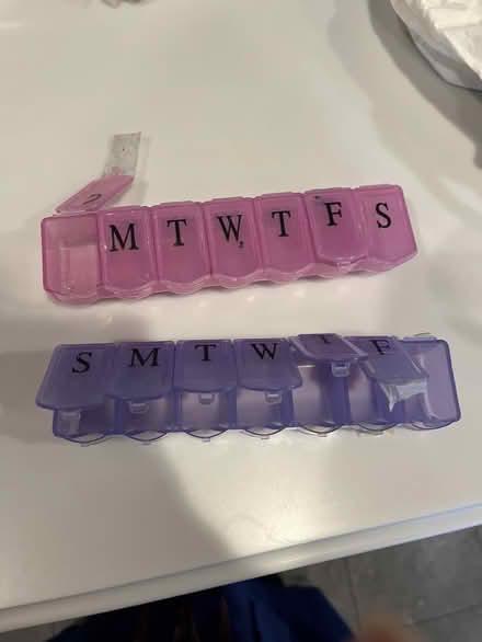 Photo of free 2 one week pill containers (Prospect and DeAnza) #1