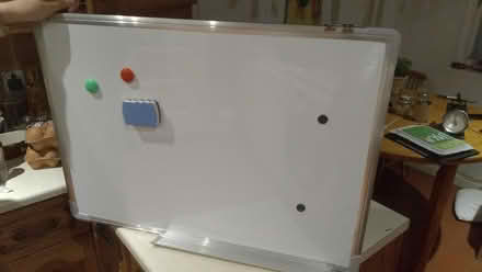 Photo of free Magnetic white board with hooks (Kentish Town NW5) #1