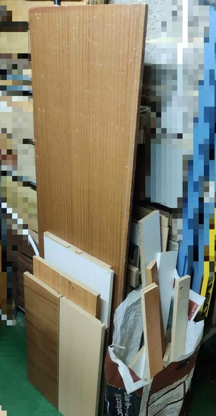 Photo of free Faced chipboard sheets and pieces (Corsham) #1