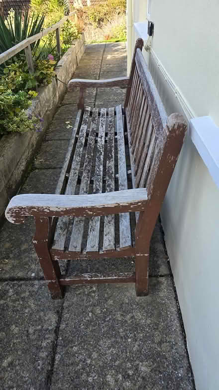 Photo of free Garden Bench (Teignmouth) #2