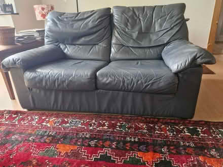 Photo of free 2-seater leather sofa (Shirley CR0) #1