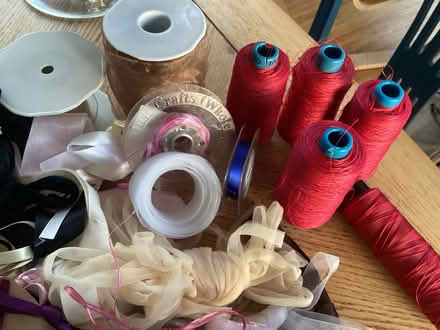 Photo of free Crafters treasure Fabric and ribbon (Market Drayton.) #4
