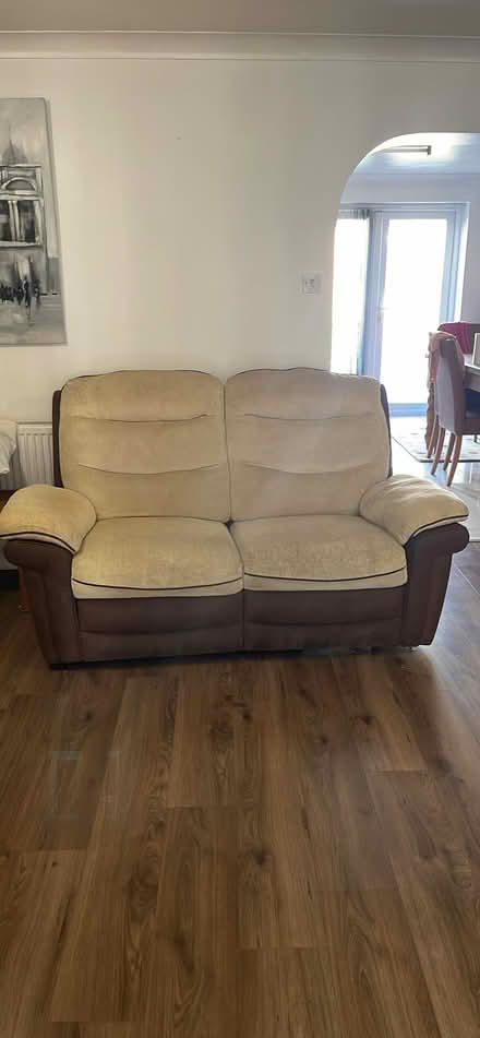 Photo of free Large two seater electric sofa (SL6 4DT) #1